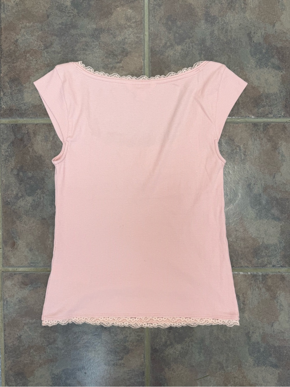Maeve Ribbed Cap-Sleeve Top - Picture 2 of 6